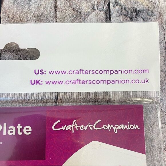 Crafters Companion NWT Metal Cutting Plate 6" x 8.9" For Use With Gemini Jr - Picture 4 of 5